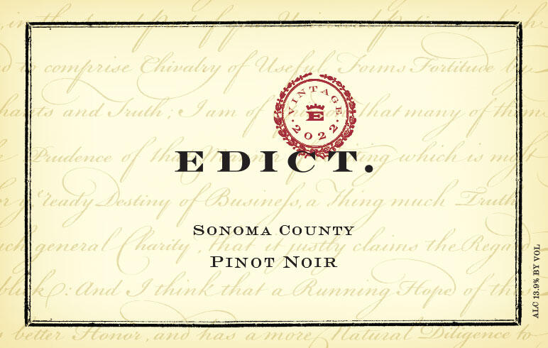 Edict Napa Valley Red