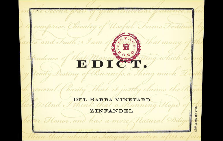 Edict Napa Valley Proprietary Red Wine